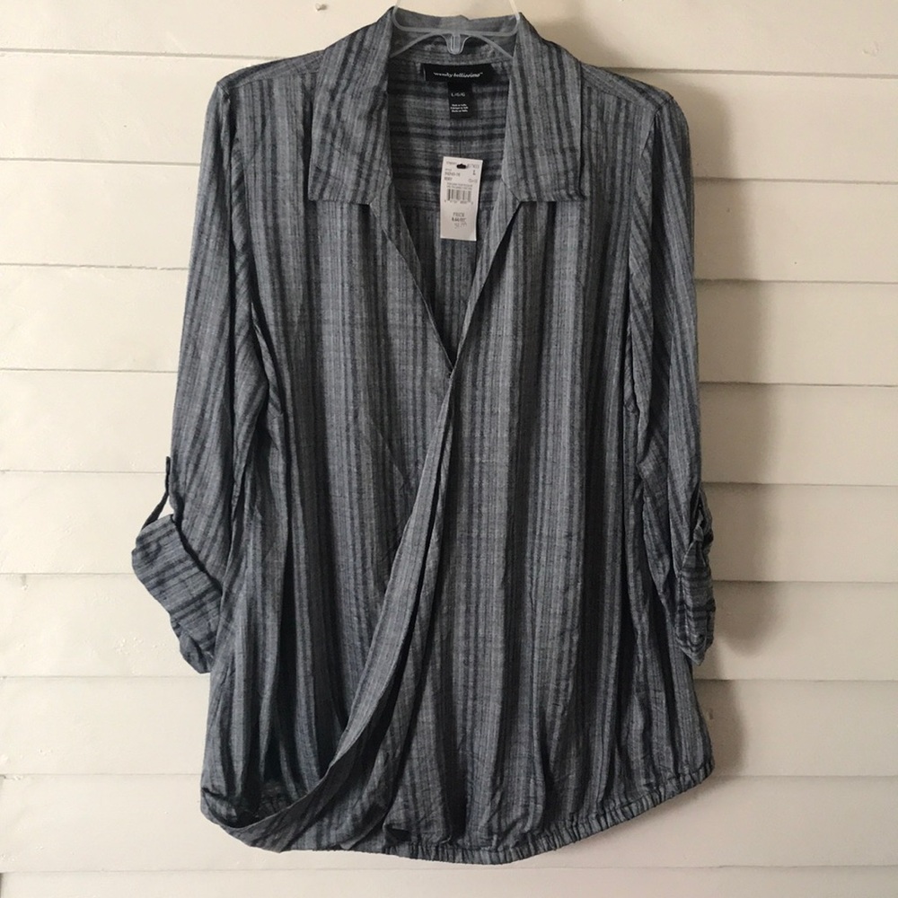 NWT Wendy Bellissimo Maternity Top Size Large